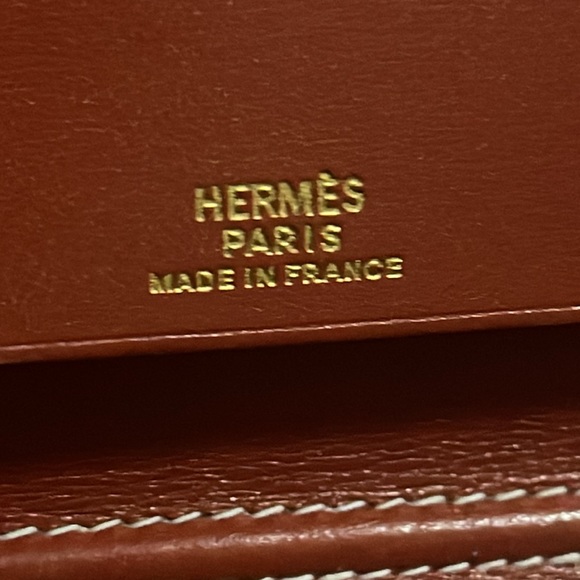 HERMES Agenda MM diary notebook cover brown leather with PILOT pen